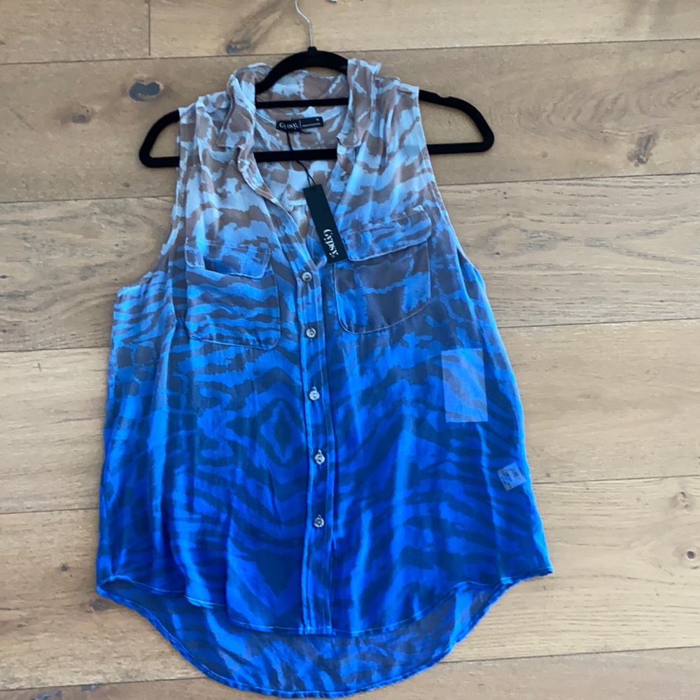 Gypsy silk tank NWT